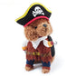Honden piraat kostuum