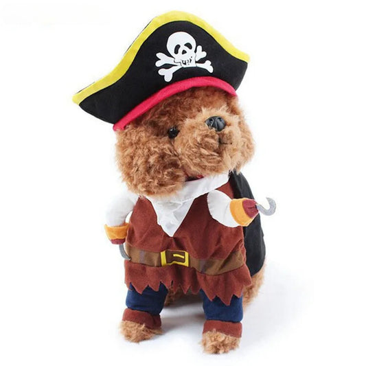Honden piraat kostuum